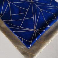 Linen Velvet Curtain Fabric Breathable Living Room Furniture Fabrics