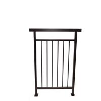 12 pieds balustrade de toit poli balcon décoratif clôture métallique