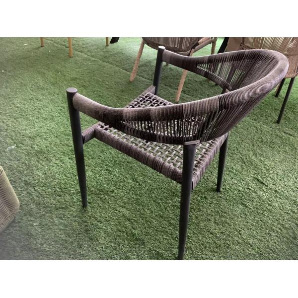 Custom Garden Modern Metal Outdoor Dining Chair for Outdoor Entertaining
