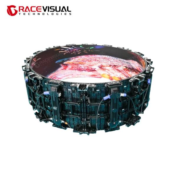 Indoor Flexible Rental LED Display | Indoor Flexible Panels | Round Circle Display - IRDF Series