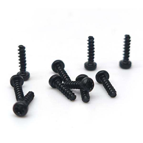 Stainless Steel Black Oxide Torx PT Thread Mini Screw for Plastic