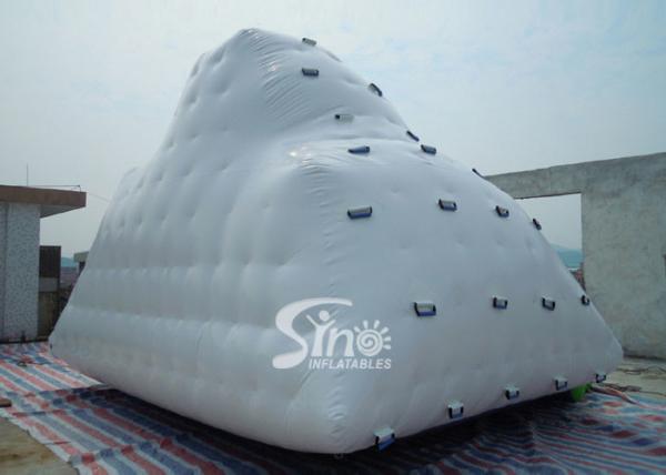 Commercial Sports Iceberg Big Inflatable Water Toys for Kids , Adults