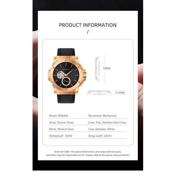 SHX IronPulse Automatic Sport Watch OEM