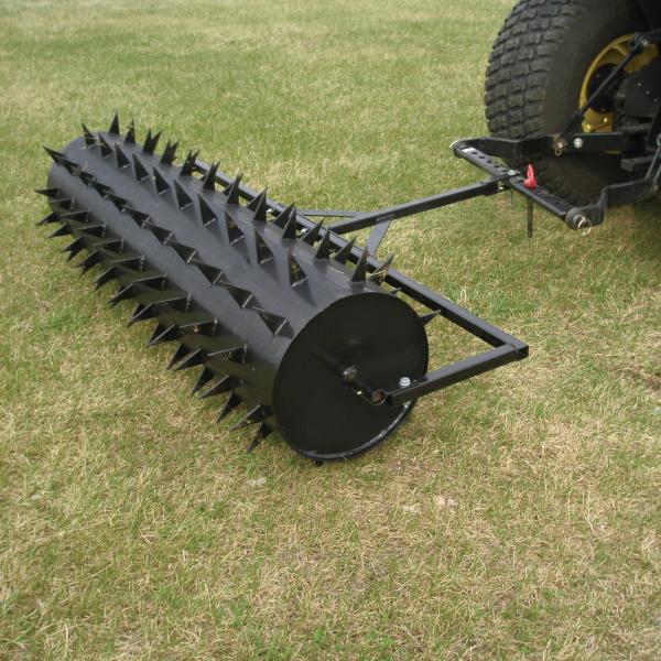 LAS14 - 14mm Diameter Atv Ballast Roller with spikes tooth ; Lawn aerator Roller with tines For Farm