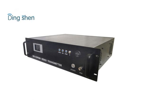 100km UAV Wireless Transmitter with Video and Data Transmission , RS232 / RS485 Control