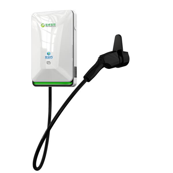 MCKEE 7KW 11KW 21KW pile de recharge à courant alternatif pour véhicule électrique post-type montée sur le mur