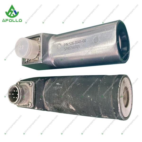 Détecteur d'asphalte en acier 6 broches Bouche de vis Pièces d'asphalte CAT-AP355F PN 526-3545-00