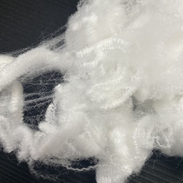 3D×64mm High Elastic Hollow Fiber for Home Textile Filling with Superior Resilience and Bulkiness