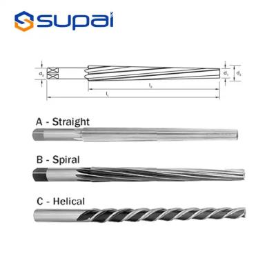 Duração de corte 20 - 60 mm Reamer de carburo para CNC com revestimento personalizado
