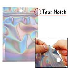 Smell Proof Baggies, Holographic Bags, Metallic Bag, Storage Pouch, Flower Packaging, Dried Leaves