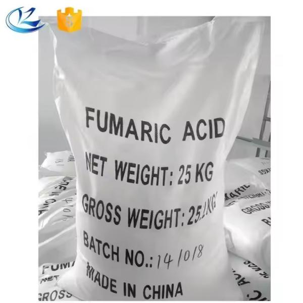 ODM USP Acide fumarique en poudre, acidulants, additifs alimentaires, soluble dans l'éthanol