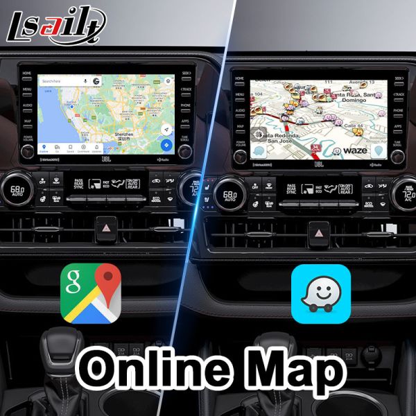Lsailt Android Car Navigation Multimedia Carplay Interface for 2020-Present Toyota Highlander