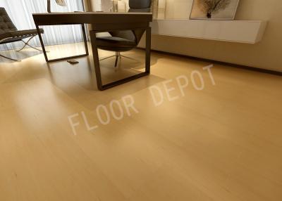 8mm Wood Luxury Laminate Flooring E1 Waxed Birch Color Embossed Stable