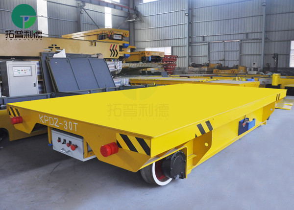 30T Electric Motorised Industry Transfer Rail Cart