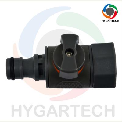 Garden Ball Valve With Female Thread And Click  Quick Connect For Hose Repair And Gardening Use