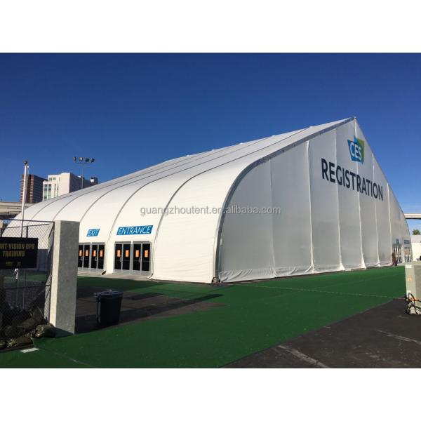O GV certificou a liga de alumínio resistente curvada 6061 T6 do dossel da barraca do evento