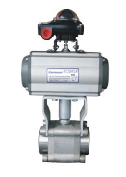 Forged Side Entry Soft - Seated Industrial Ball Valve 2 / 3 Piece Body Style