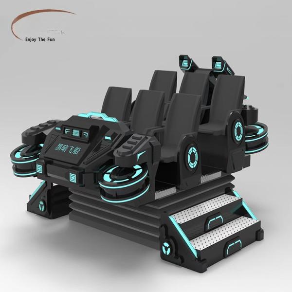 Amusement Park  6 Seats 9d Virtual Reality Cinema VR Roller Coaster Machine