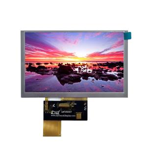 40 PIN 5 Inch TFT LCD Display 800X800 Resolution With RGB Interface FPC