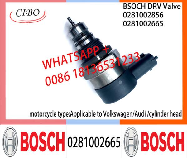Válvula de controle 0281002665 da válvula 0281002665 de BOSCH DRV para aplicável a Volkswagen/Audi | cabeça de cilindro|