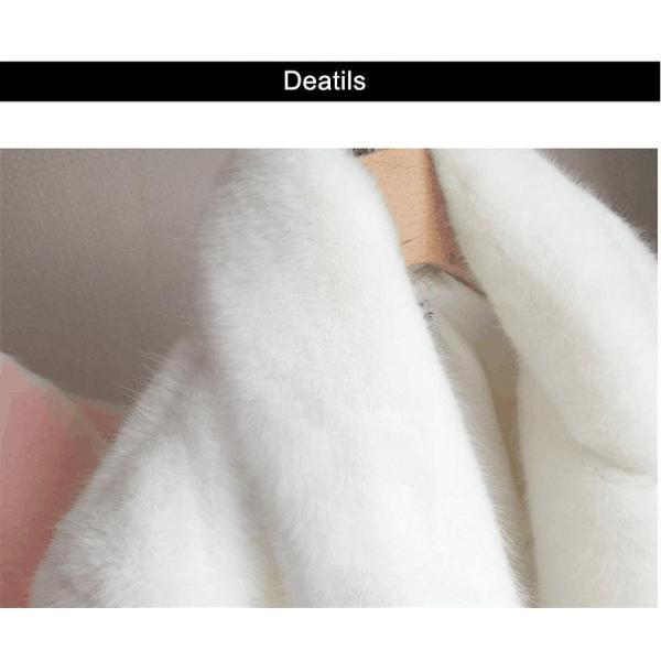                  Wholesale Custom Design Ladies Jacket Winter Fur Long Coats for Women             