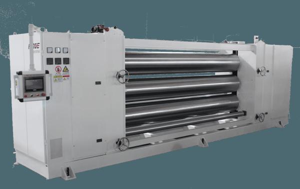 Auto correção da única máquina do calendário de matéria têxtil do rolo da correia 1500GSM 2