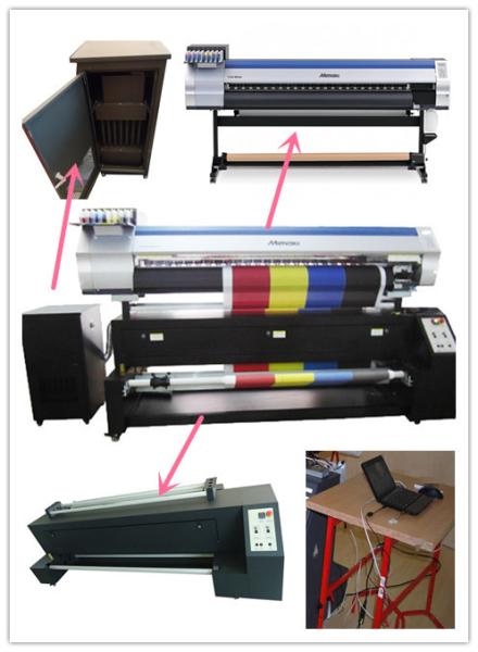 Roll To Roll Flag Printing Machine 1440dpi Resolution High Speed Inkjet Printer