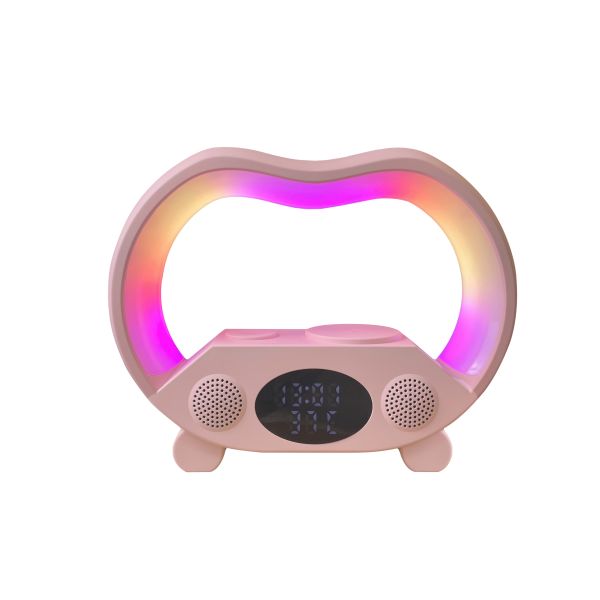 RGB LED Speaker Sound Box Mini Wireless Subwoofer Portable Bluetooth Outdoor Double Bass BT 5.3 Mobile Audio Player