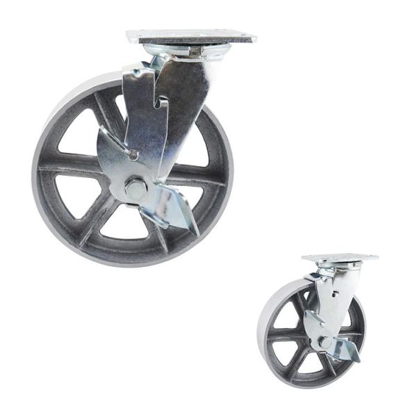 8x2 медленно двигают замка шарнирного соединения емкости литого железа 300kg рицинусы неубедительного сверхмощные