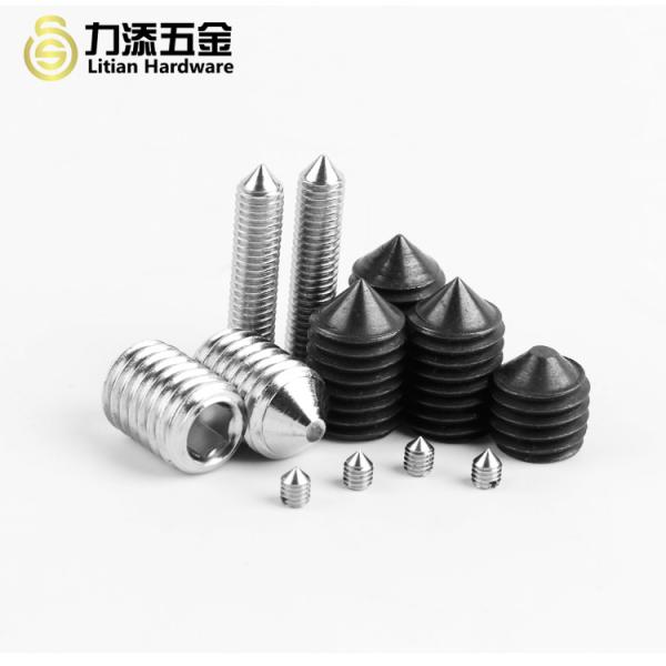 DIN914 stainless steel taper sleeve hexagonal bolt to fix taper sleeve screw hexagonal plunger