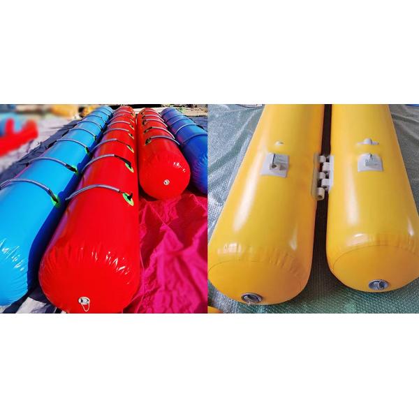 Подводная лодка Надувные спасательные трубы Цилиндрическая форма Надувные подъемные мешки