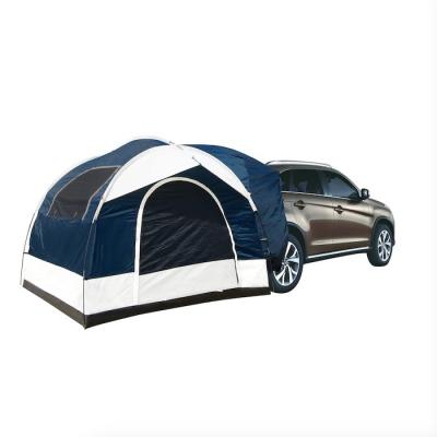 2.44*2.44*2.19M 6 Pessoas azul impermeável revestido de poliéster Car Camping Tent com 2 Windows 4 Temporada Quick Setup