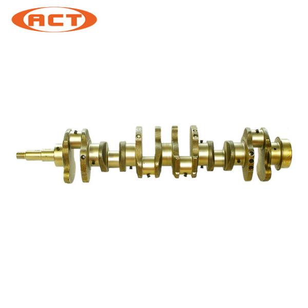 Metal Excavator Spare Parts / Mitsubishi Engine Crankshaft ME082505 6D31T