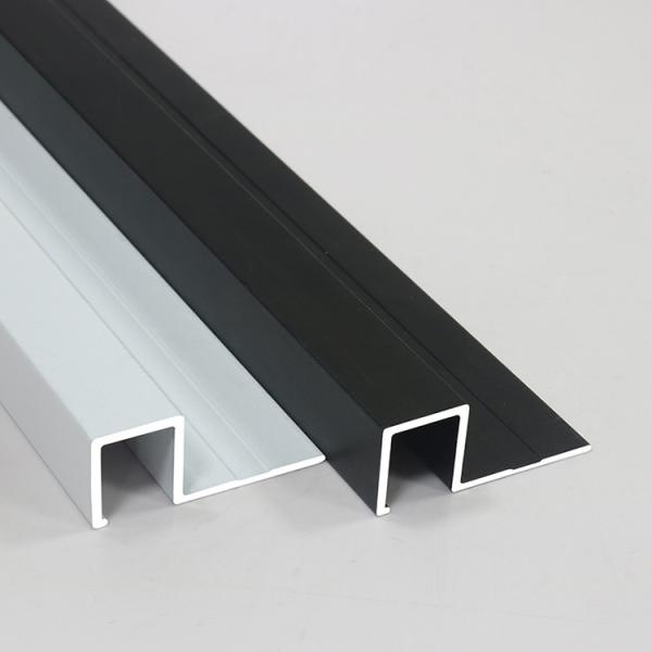 12mm Decorative Metal Profile Wall Ceramic Tile Outside Corner Edge Aluminium Tile Trim