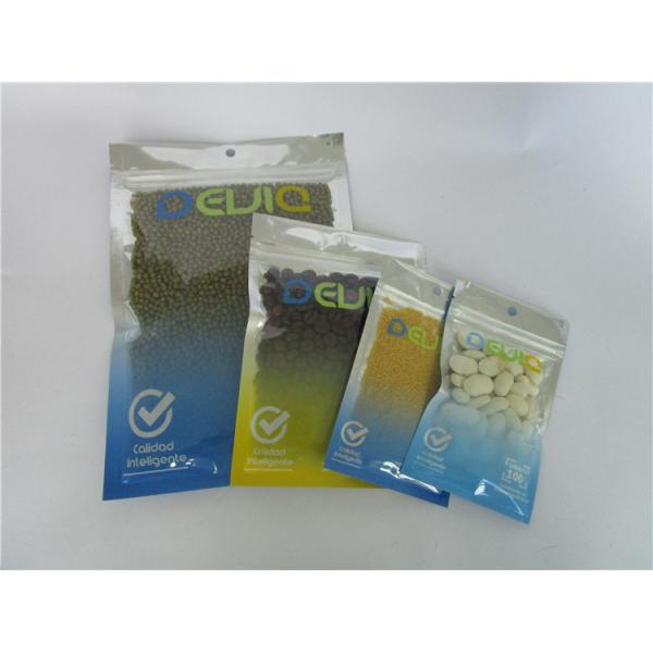 bolso lateral del sello tres de alta calidad con los bolsos/el bolso ziplock ziplock/de la cremallera para la ropa interior