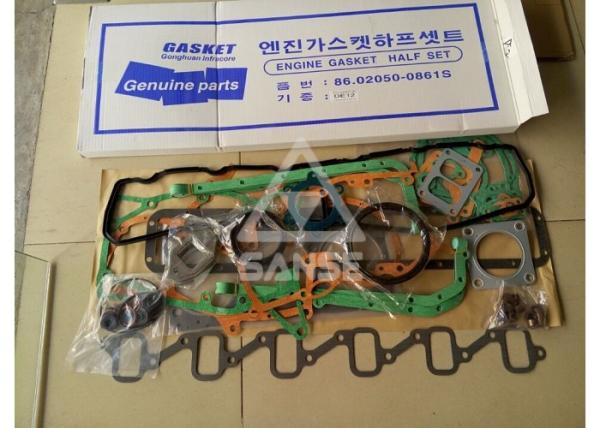 DE12TIS Engine gasket kit ,  400632-00082 overhaul kit  for Doosan Deawoo diesel engine parts