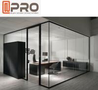 Modern Aluminum Wall Interior glass partition walls for offices