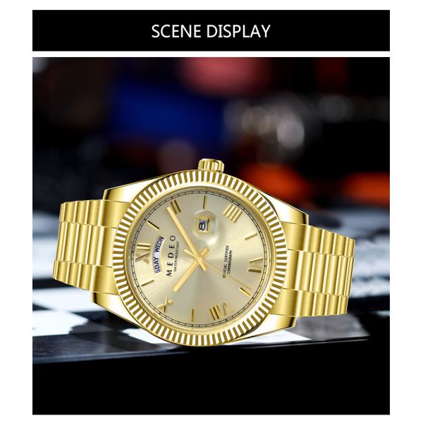 Ultimate luxury gold watch - customization available