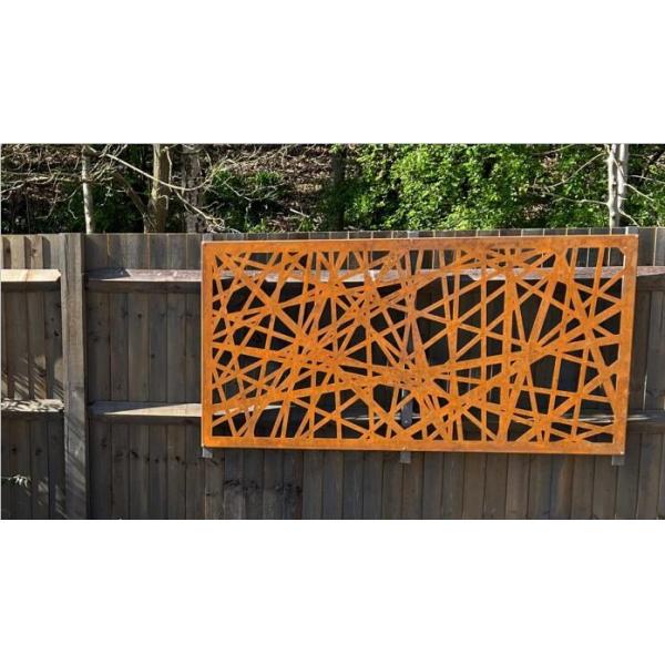 Лазер стали Corten искусства стены металла украшения дома и сада отрезал панель экрана