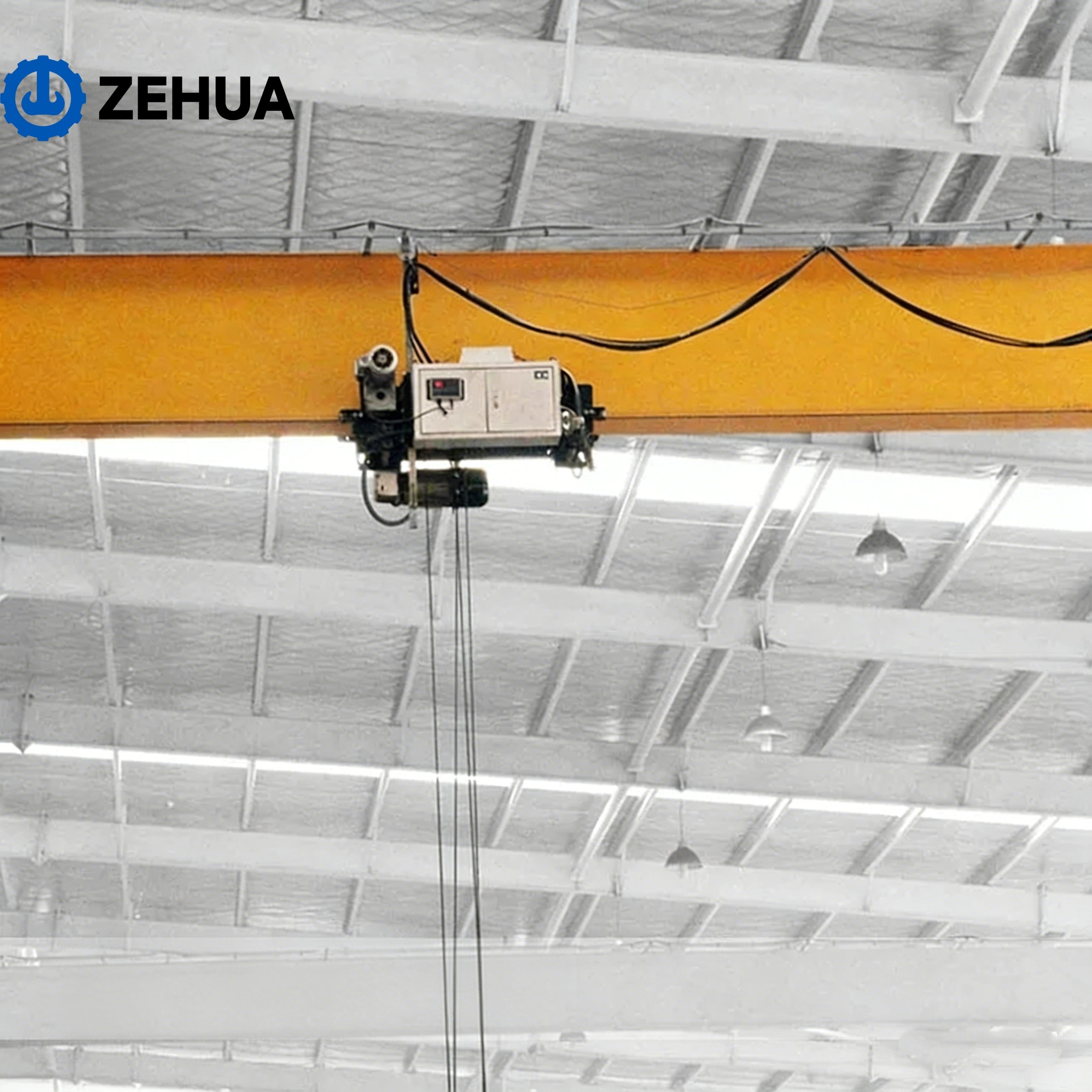 Overhead Crane Remote Control 1-32ton Low Headroom European Single Girder Overhead Crane