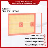 Filtro de ar de carro eficaz para melhorar a qualidade do ar OEM 6C0129620D