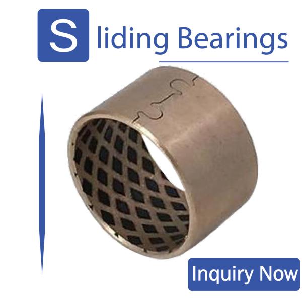 Arbustos bimetálicos do rolamento da flange do rolo da trilha, Bush bimetálico