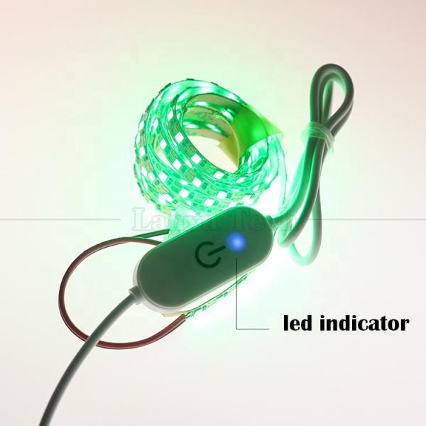 5V 1m on off Switch Controller USB to Open Wires End Cable Touch Dimmer for 3w 5w Led Strip Light Lamp