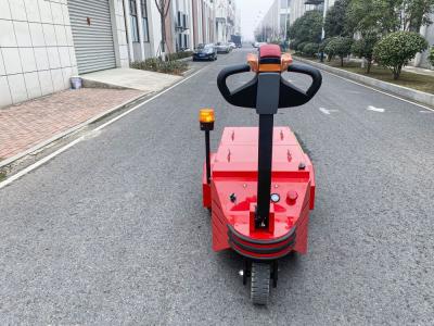 5 Ton Electric Towing Tractor With Grag Trailer Polyurethane solid tire