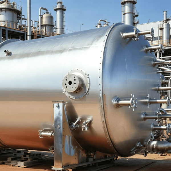 ASME Certified Pressure Vessel with Stainless Steel Construction and Customized Size for 0.1-10 Mpa Design Pressure