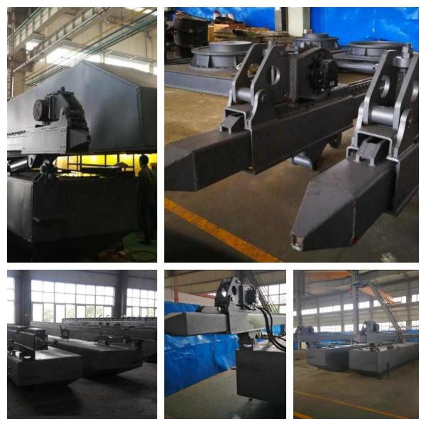 Train de roulement amphibie pour excavatrice, ponton flottant pour opérations en milieu marécageux CAT 330