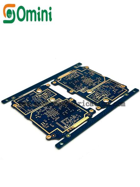 Fabricação Soldermask azul da placa do PWB do OEM 6L para o módulo de controle eletrônico