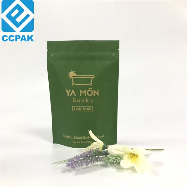 Aluminum Foil Snack Bag Packaging Coffee Paper Bags Matt Finish Surface For Tea