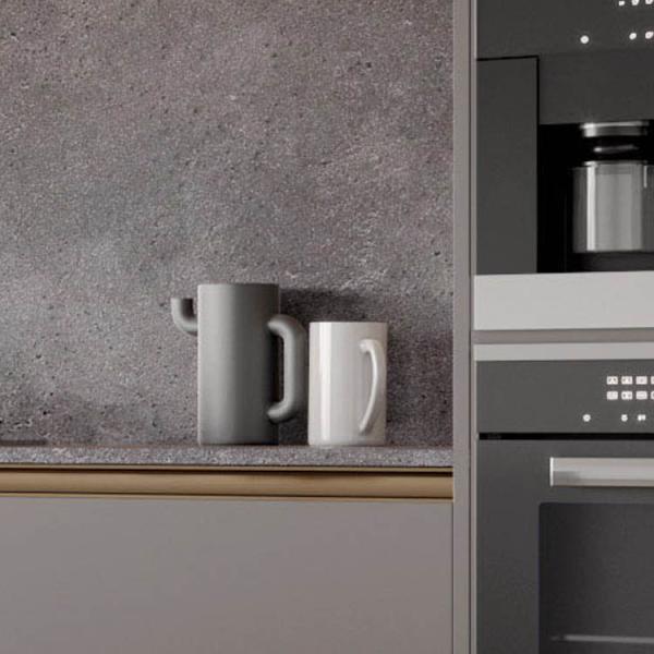 Fibre Membrane PVC Kitchen Cabinets