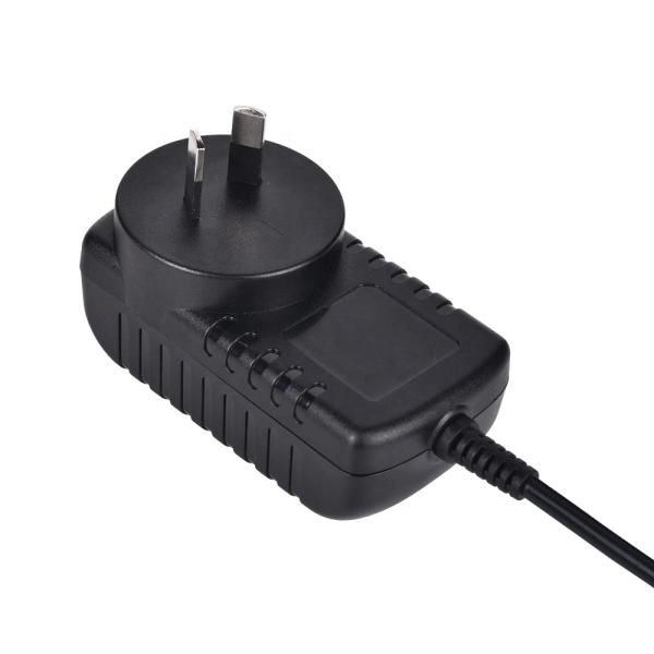 FCC listed 6V 5A 30W US AC plug Power Adapter with DC Cable and optional DC connector